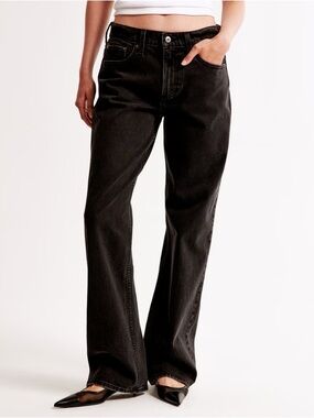 abercrombie baggy low rise jeans